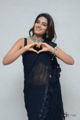 Nidhi Agerwal at Ismart Shankar Pre Release Pressmeet